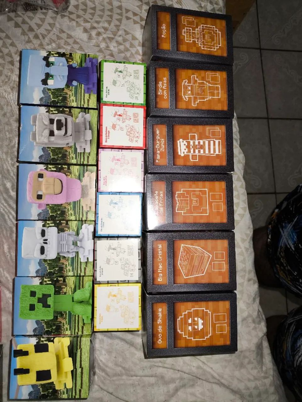 Coleção Minecraft Mc Lanche Feliz