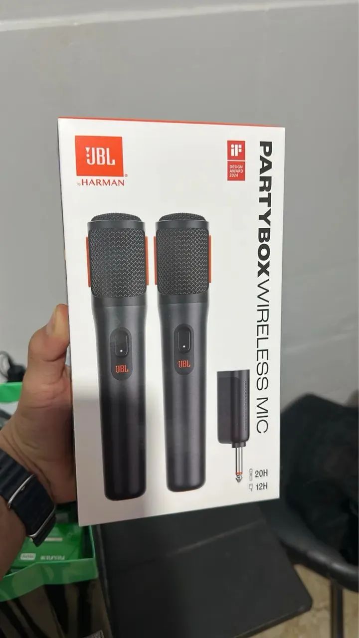 KIT 2 MICROFONES JBL ORIGINAL 