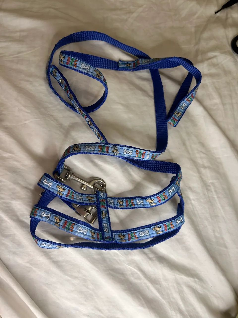 Coleira peitoral com guia para cachorro - novo 