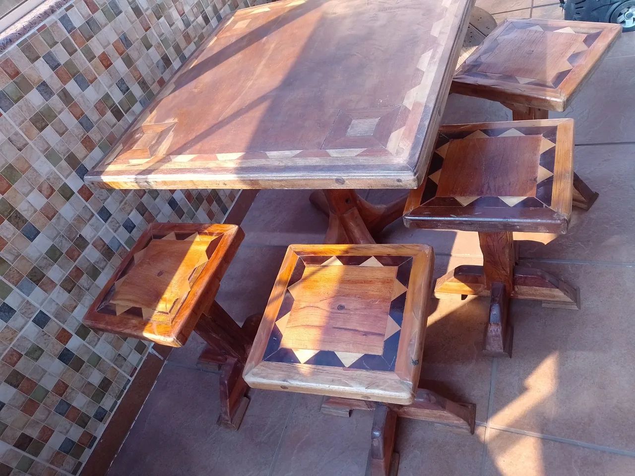 Mesa de madeira  - Foto 2