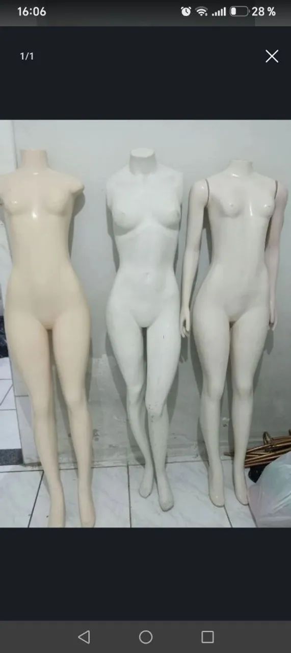 Manequins femininos