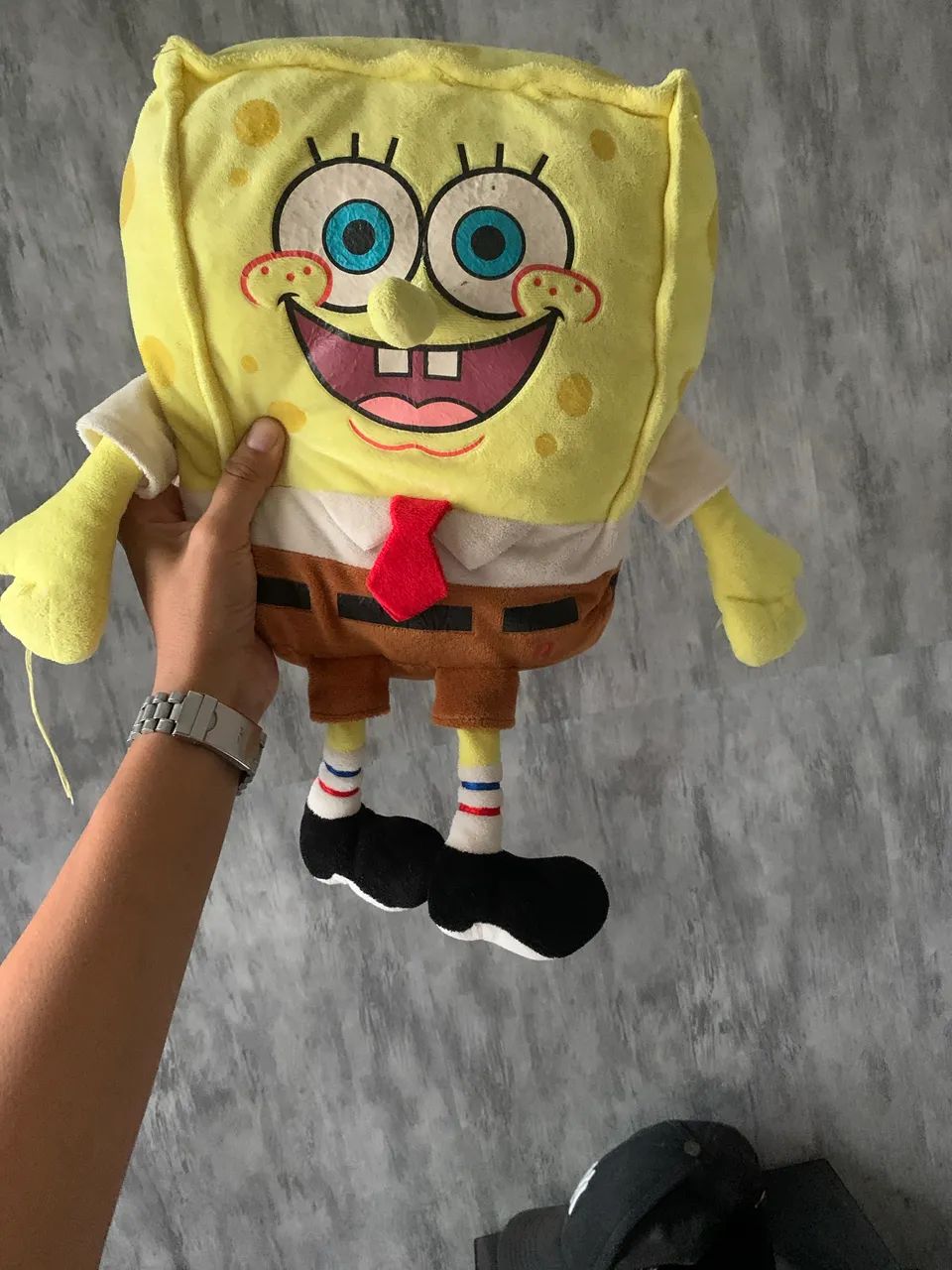 pelúcia bob esponja original nickelodeon 