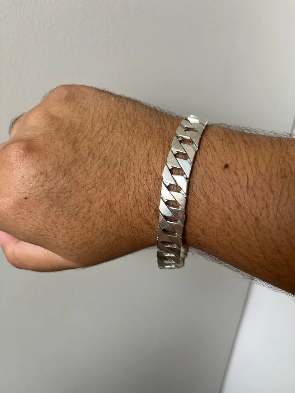 Pulseira de prata 925 Fireblade 12mm