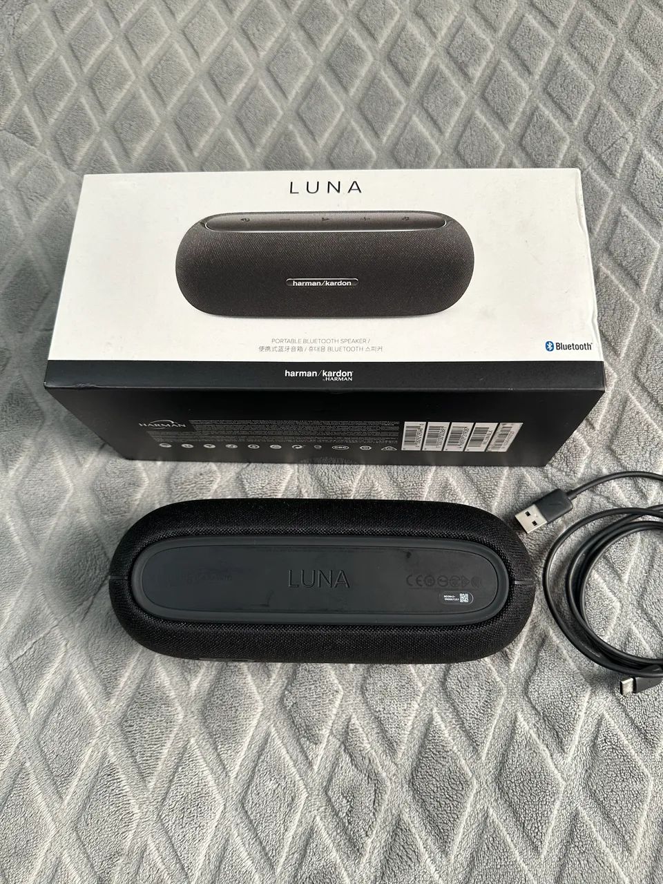 Caixa Som Portátil Bluethooeth Harman Kardon Luna - Foto 3