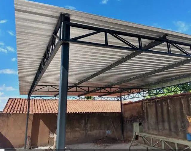 Estrutura metálica portão Portas grades ARTE SOLDA  - Foto 2