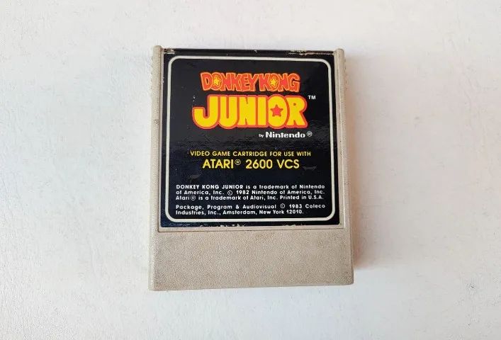 Donkey Kong Jr - Cartucho Original Para Atari 2600