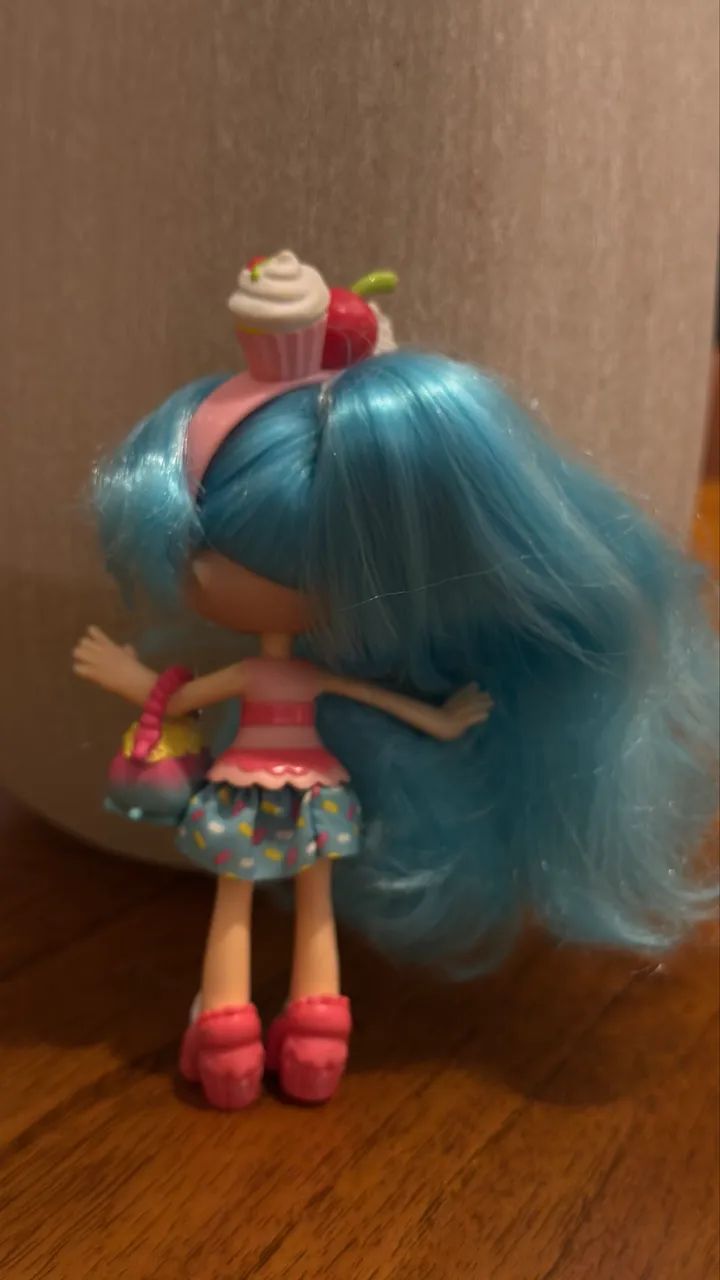 Boneca Shopkins Shoppies - Jessicake (Com Tiara E Bolsa) - Foto 2