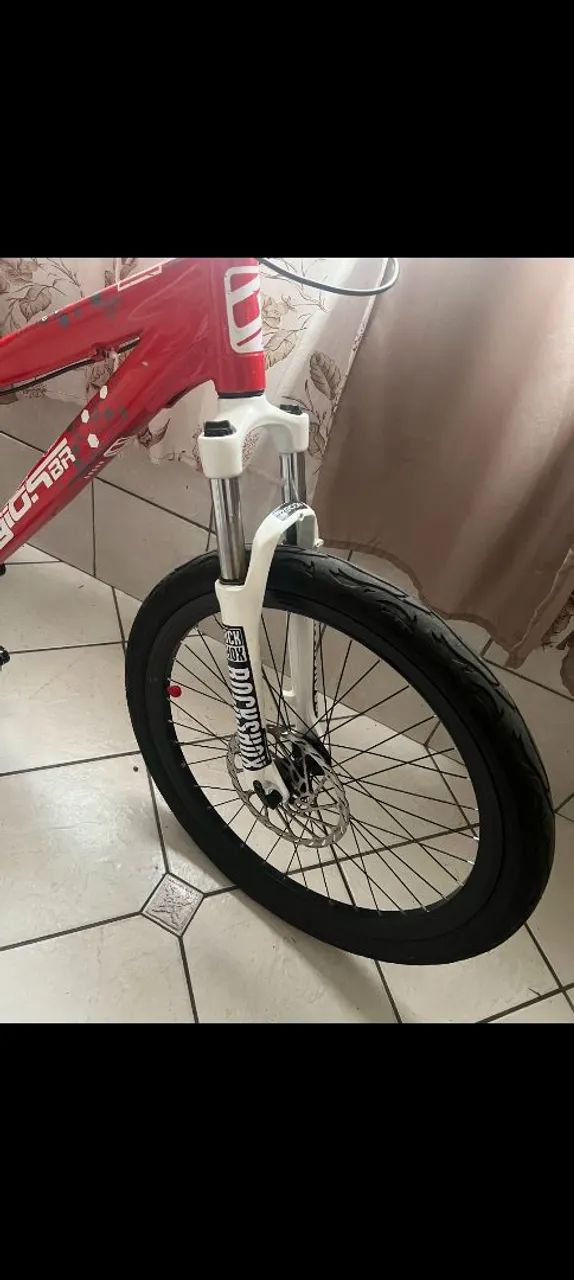 Bicicleta, gios evo vermelha  - Foto 2