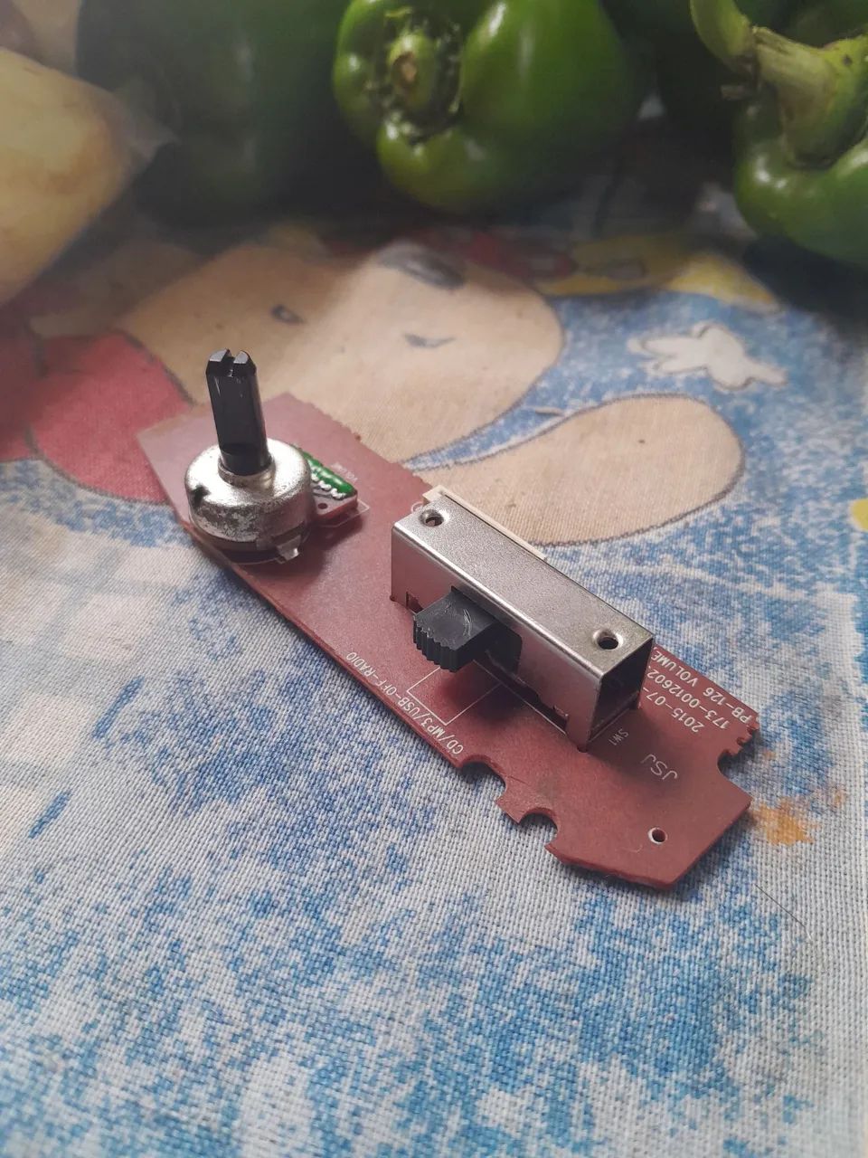 Placa de Volume e Funções (PB-126) - Reposição para Som - Foto 2
