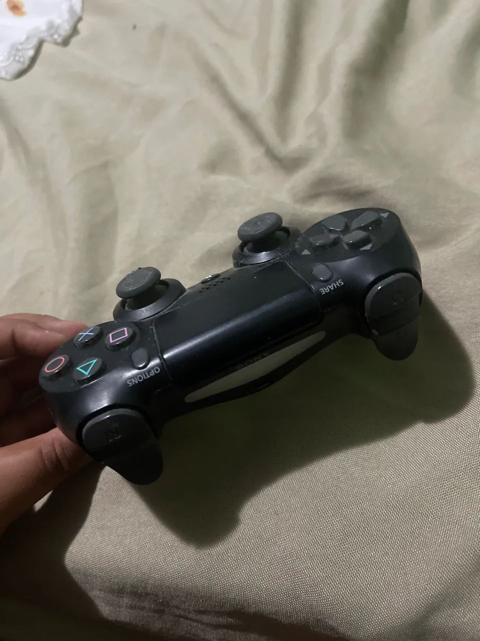 Controle de ps4 usado com l2 quebrado mas é original - Foto 3