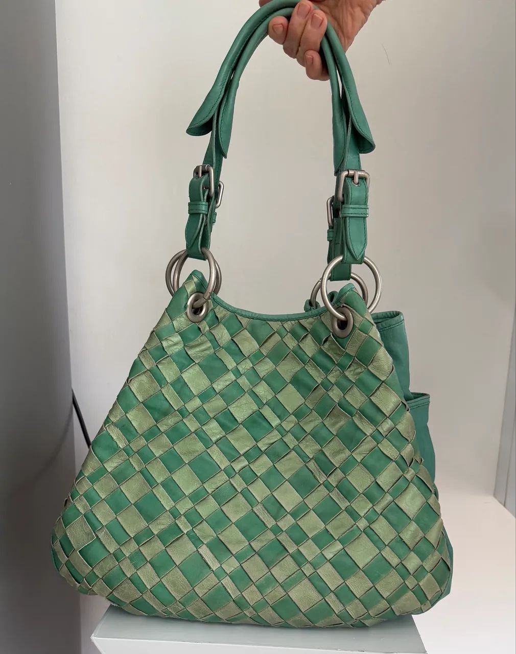 Bolsa grande em couro  - Foto 3