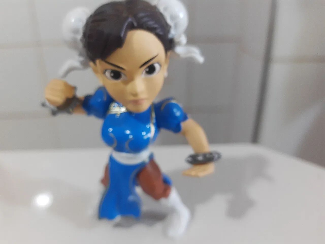 Miniatura Chun li street fighter metal - Foto 5