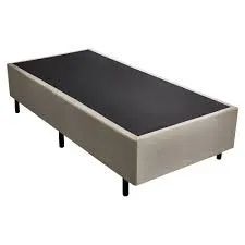 cama box solteiro sued preto ou sued cinza 0,88