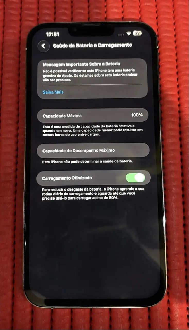 iphone 13 pro max 256 gb branco  - Foto 2