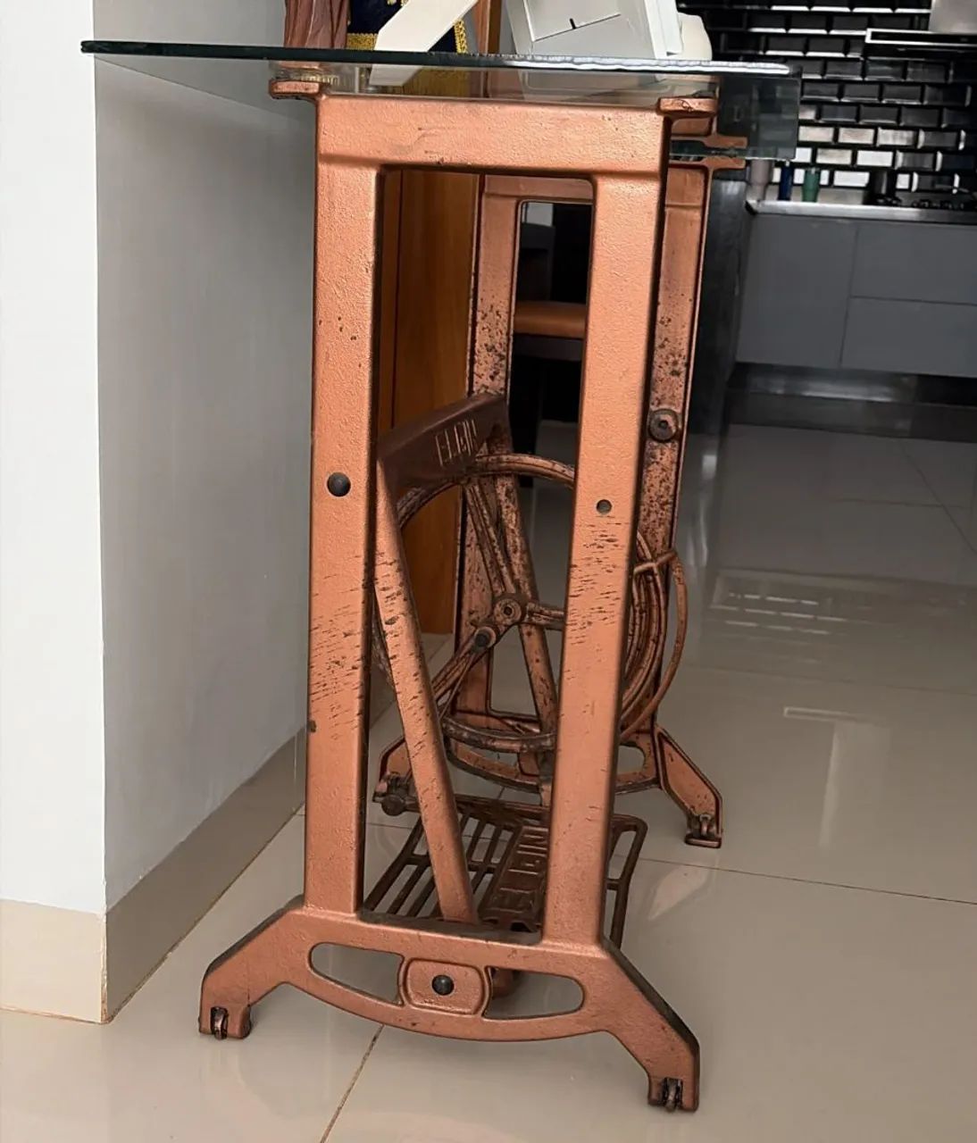 Mesa ferro máquina de costura  - Foto 2