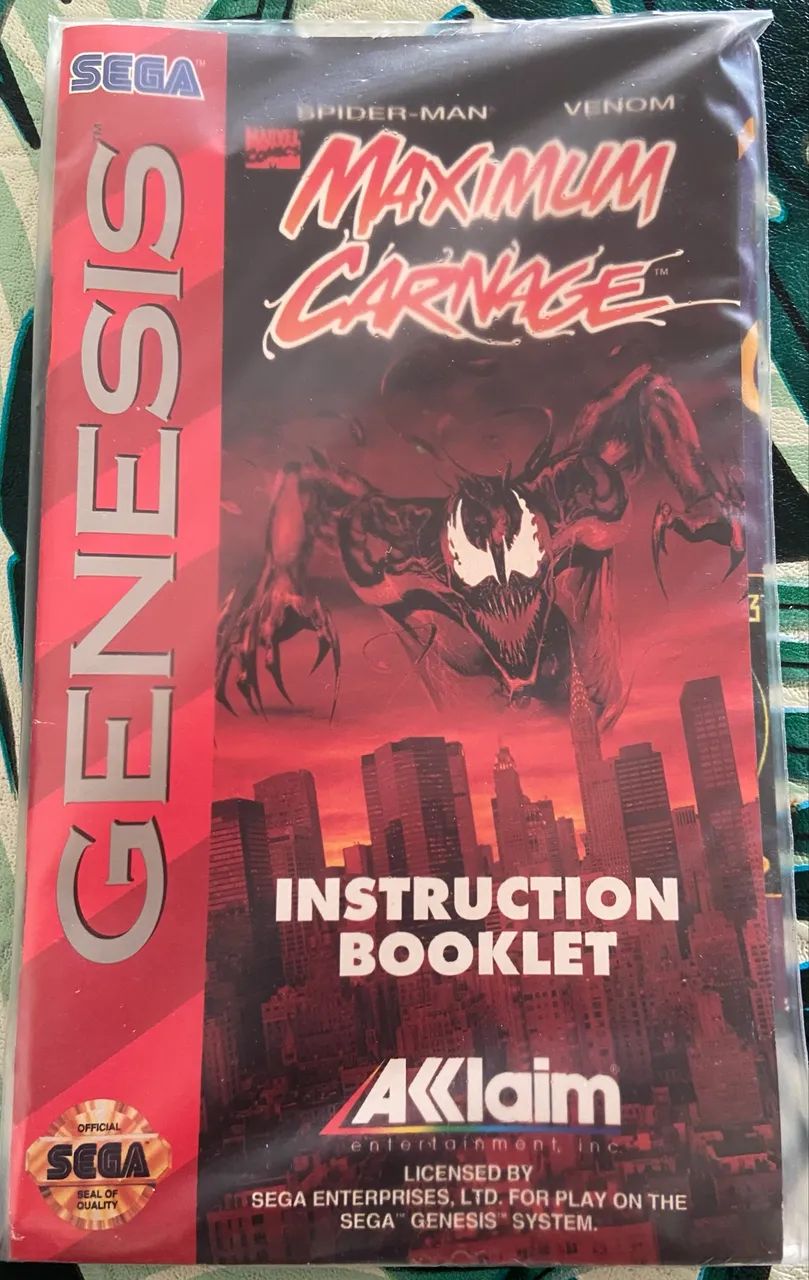 Jogo Mega Drive - Maximum Carnage - Foto 5