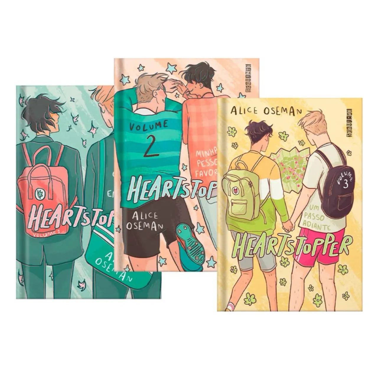 Heartstopper vol 1,2,3