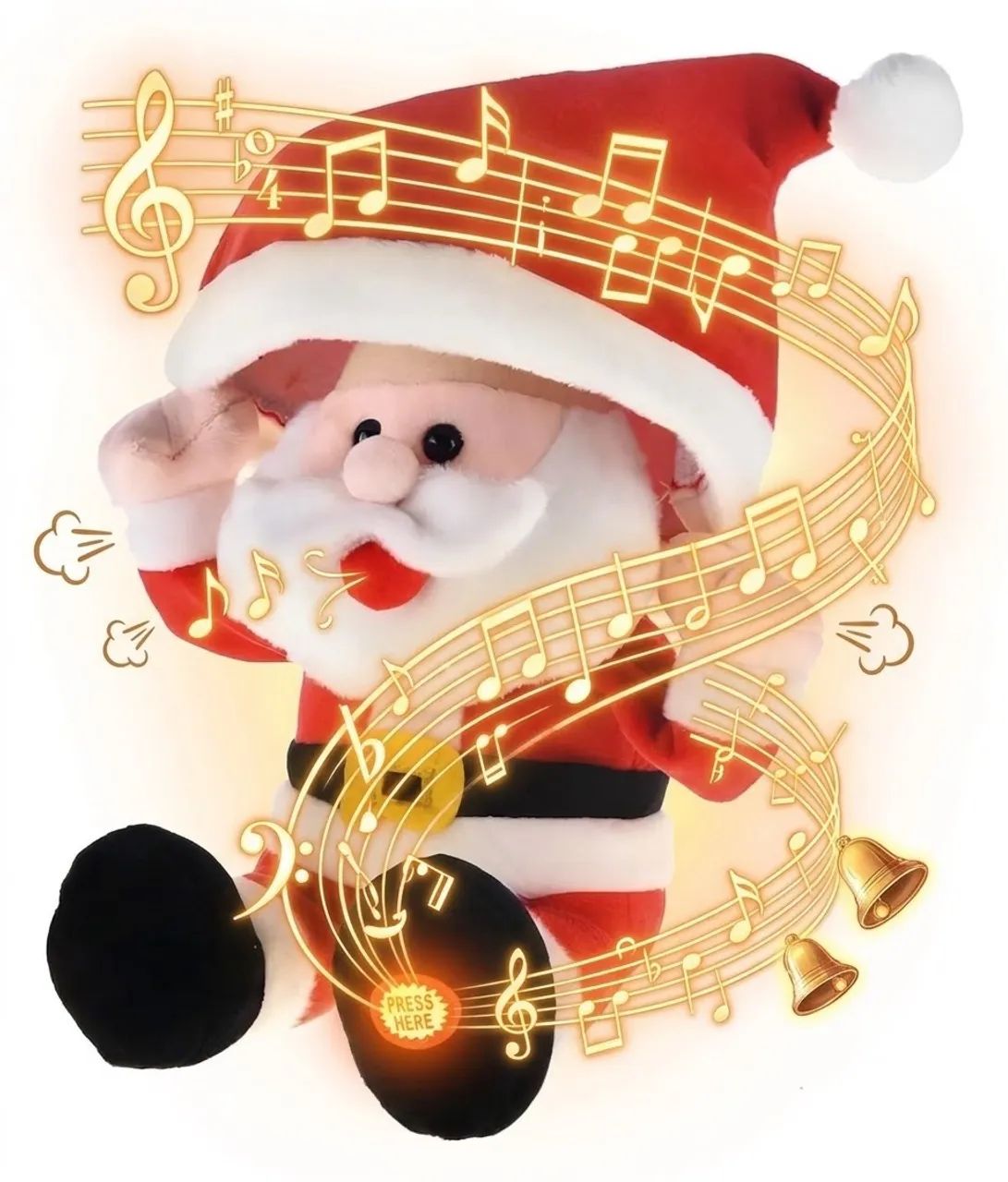 Papai noel musical - Foto 2