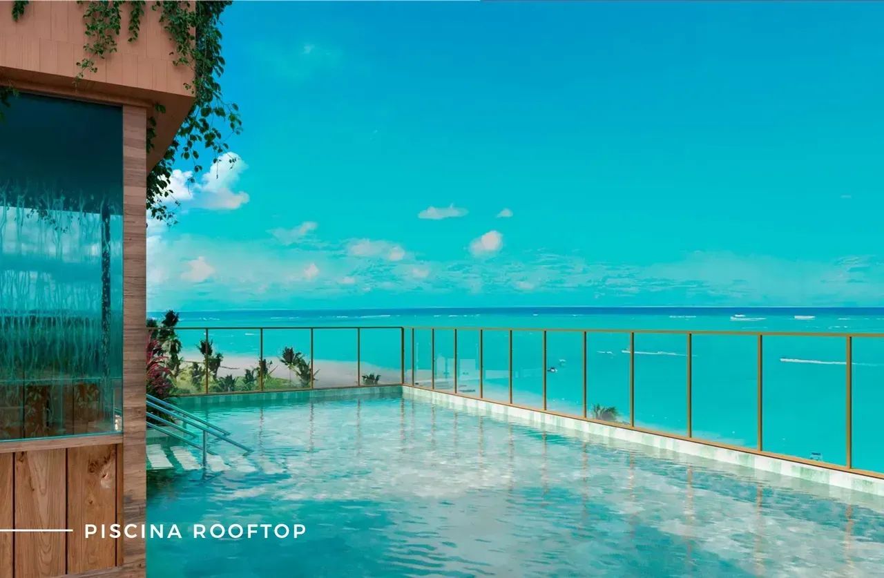 Studio beira-mar em Antunes  32m² perfeitos para rentabilizar com exclusividade e alto pad