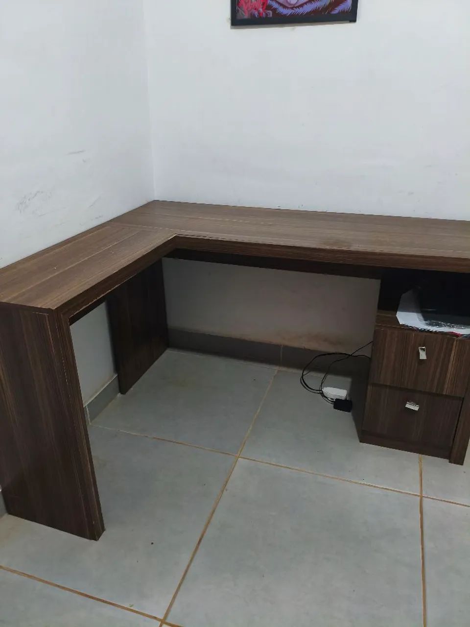 Mesa em L - Escritório 