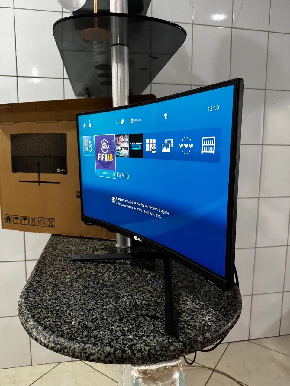 MONITOR GAMER CURVO 24 pol 180hz - Foto 2