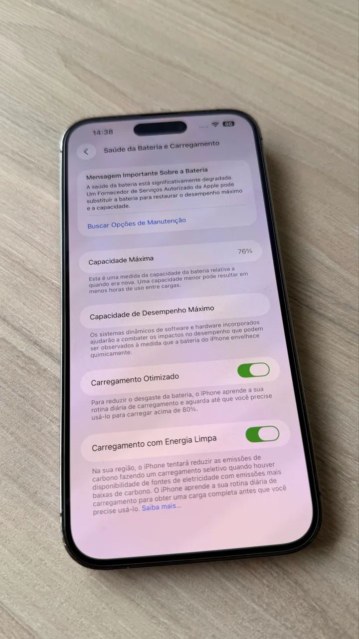 iPhone 14 Pro Max 256 roxo - Foto 5
