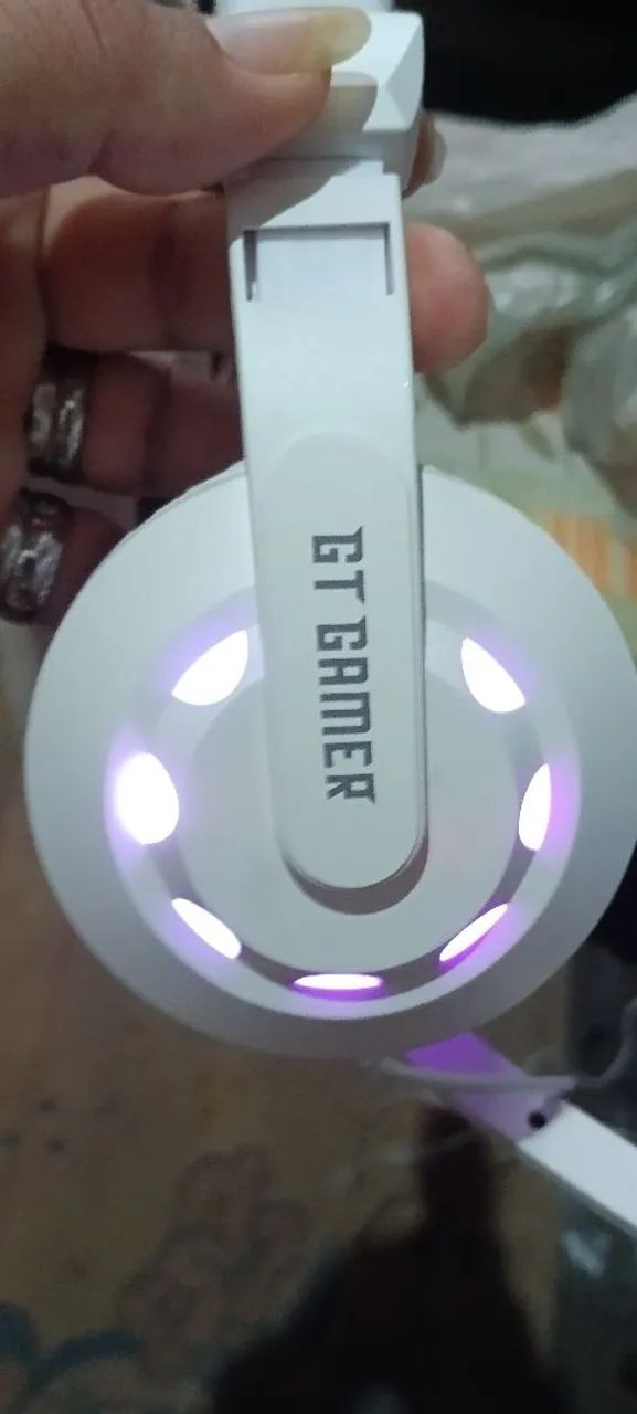 Headset GT gamer com iluminação leiam....... - Foto 3