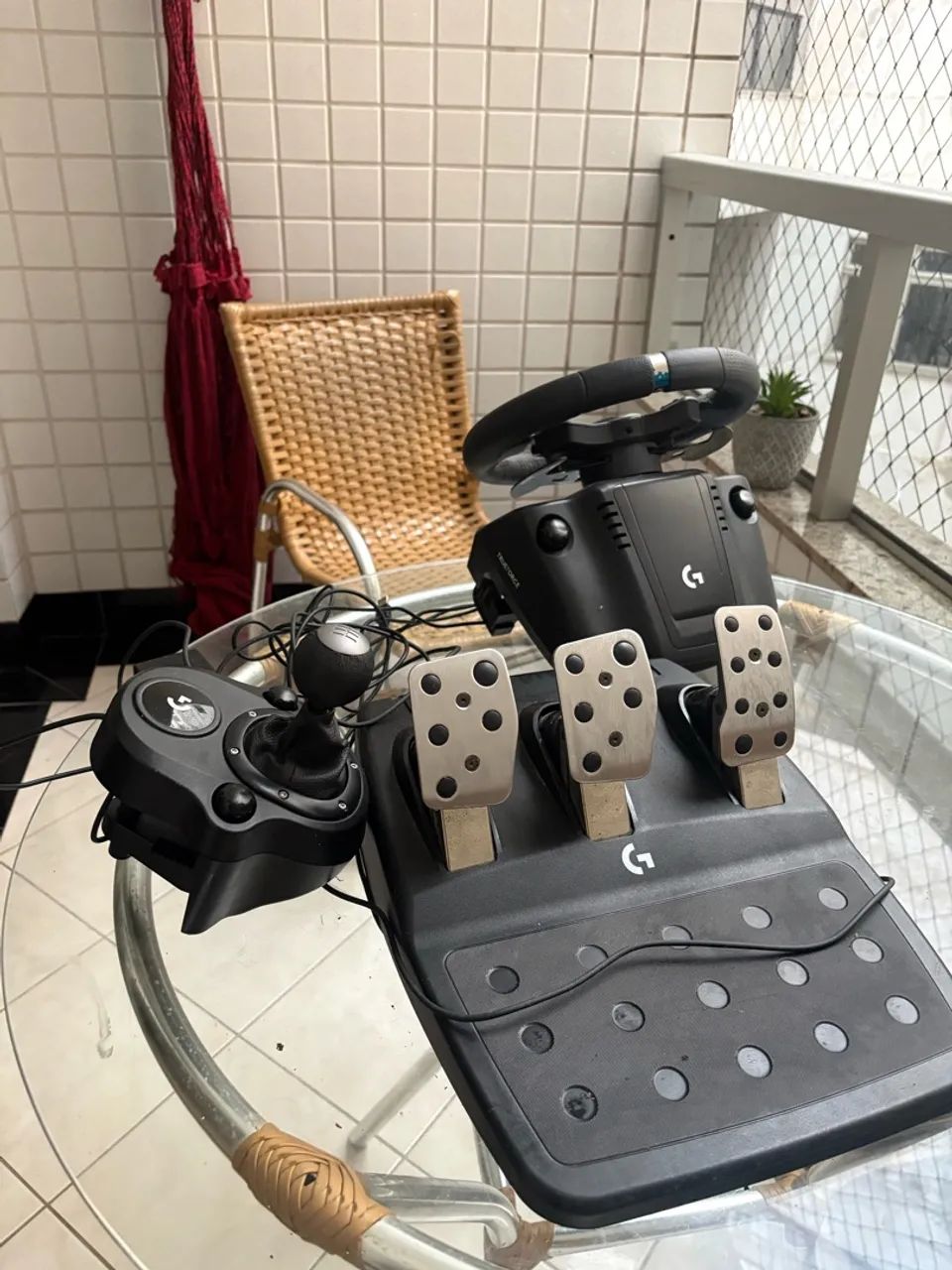 Logitech G923 c/Cambio e Pedal - Foto 2