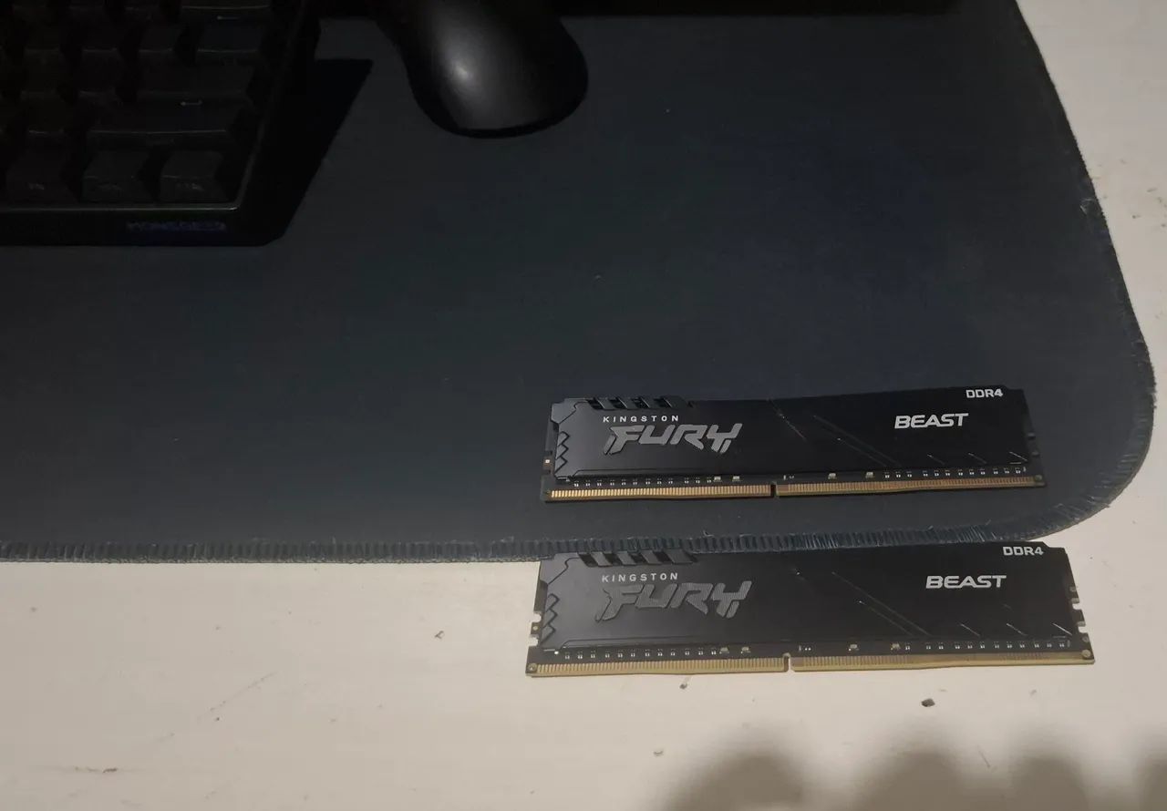 memória ram fury beast 32gb (2×16) 3200mhz - Foto 4