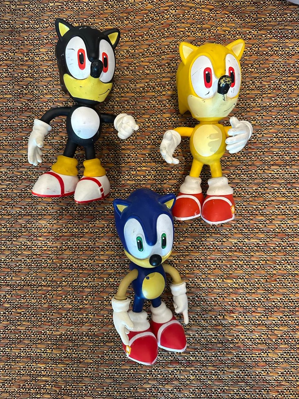 Sonic - bonecos kit com 3