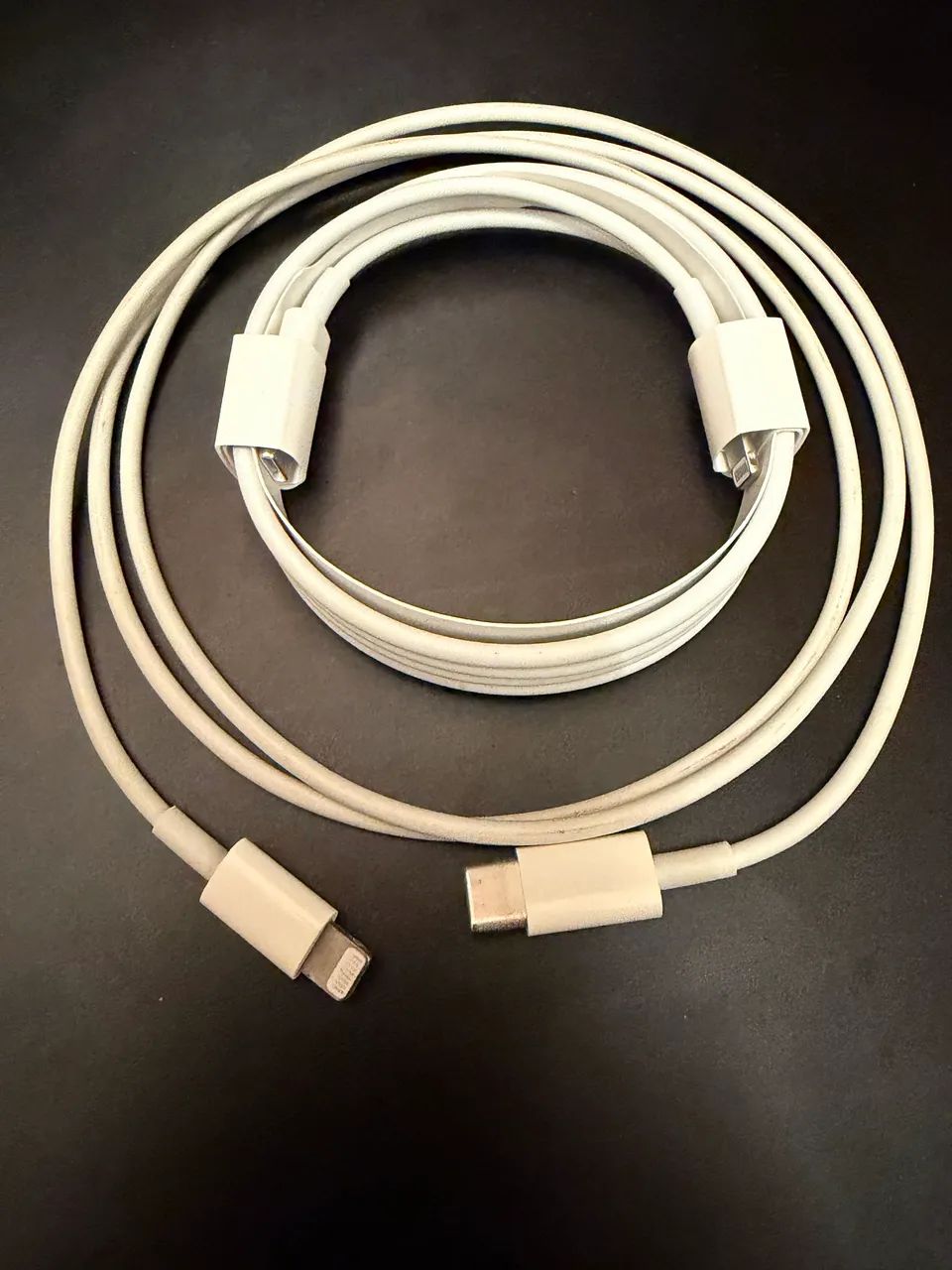 2 Cabos Originais Apple Lightning para USB-C - Foto 2