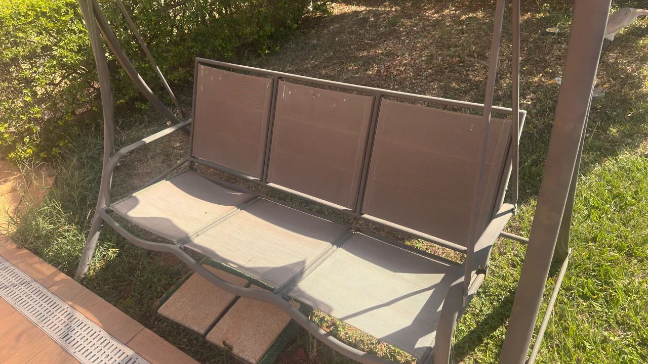 Balanço de jardim usado - Foto 2