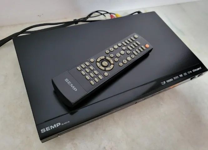 Aparelho De Dvd/cd Player Semp Sd-5091vk Karaokê Mp3 Preto 110/220v - Bivolt - Foto 6