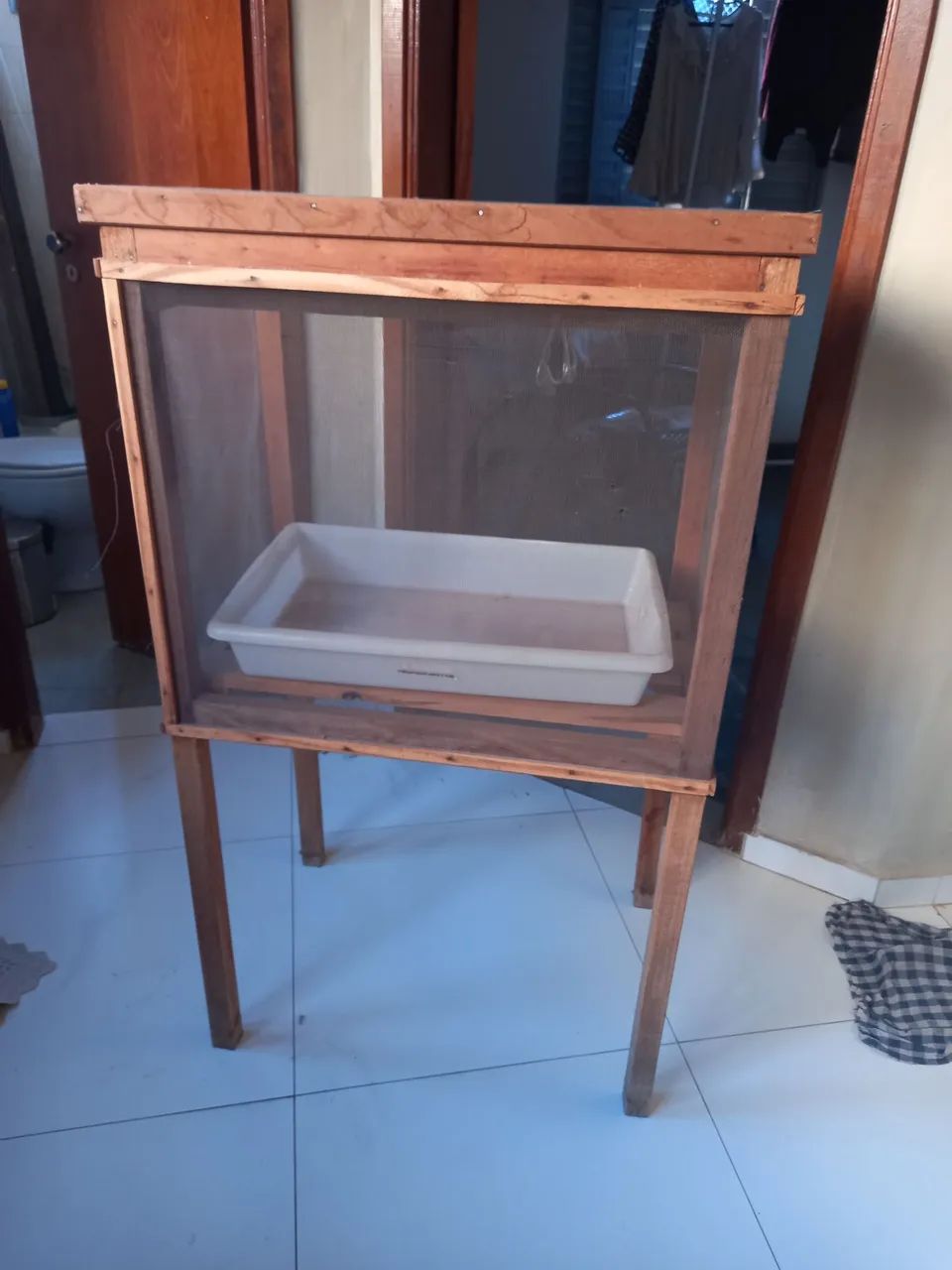 Caixa telada para carne de sol, charque, carne seca - Foto 4
