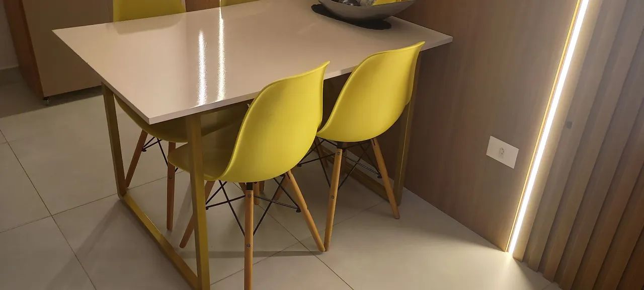 Mesa industrial retangular . - Foto 4