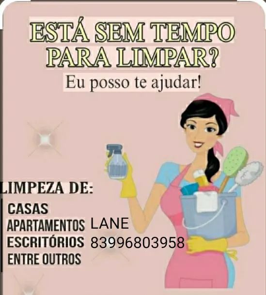 Serviços de faxina em geral