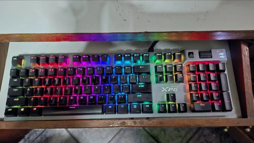 Teclado Mecânico Switch Cherry MX XPG Summoner RGB - Foto 2
