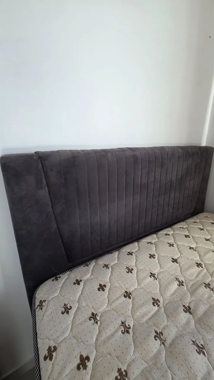 Cama Box Casal Com Cabeceira - Foto 5