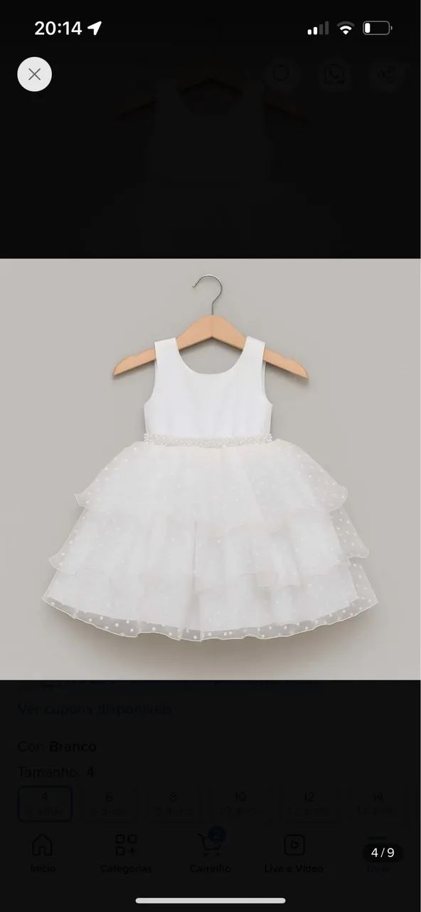 Vestido de daminha - Foto 2