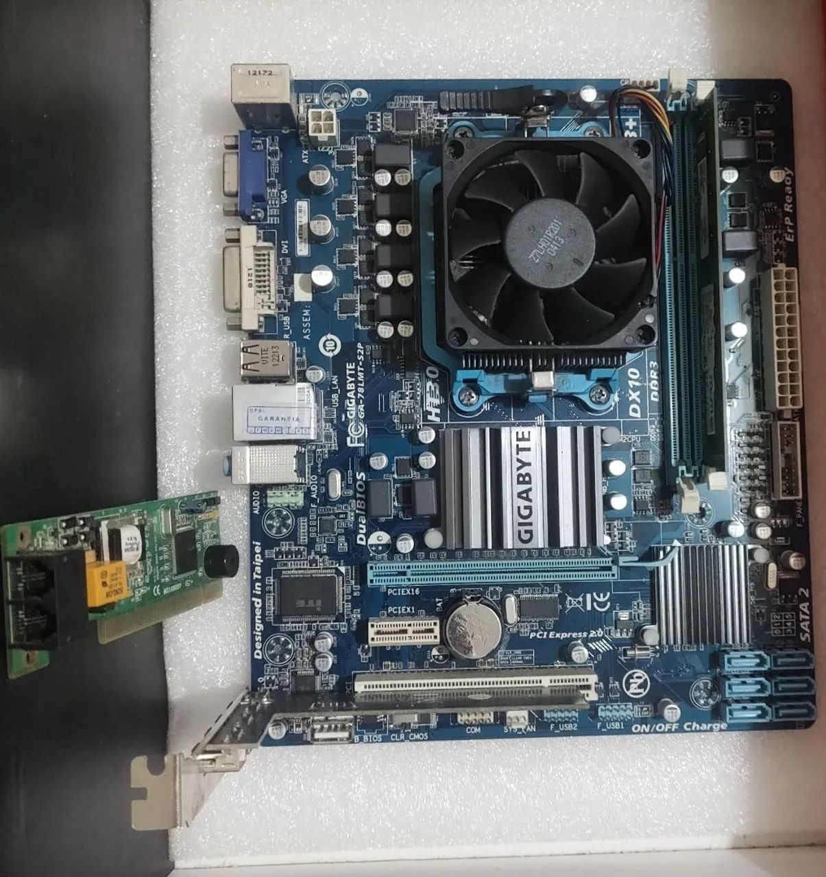 Memórias RAM DDR2 / DDR3 - Processadores - Fontes - Placa Mãe - Ventoinhas. - Foto 4