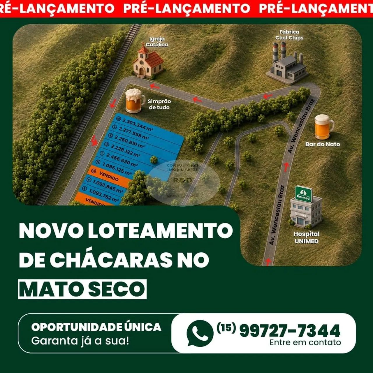 Terreno para Venda em Itapetininga, Mato Seco