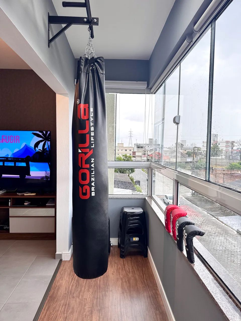 Saco de pancada 1.80m novo