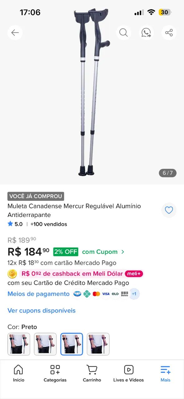 Muleta canadense 