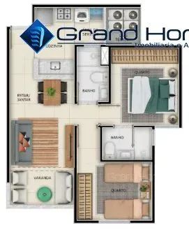 Apartamento 2 quartos em Praia de Itaparica - Foto 2