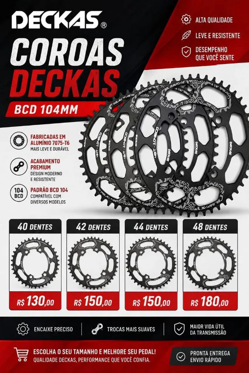 Coroa Deckas Round BCD 104