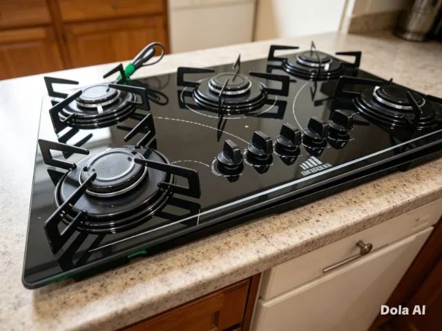 Fogão Cooktop Goold 5 Bocas Automatico Novo - Foto 2
