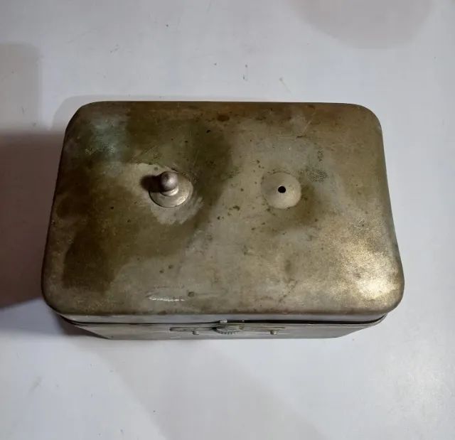 Caixa de joias em metal para restaurar ou decorar  - Foto 2