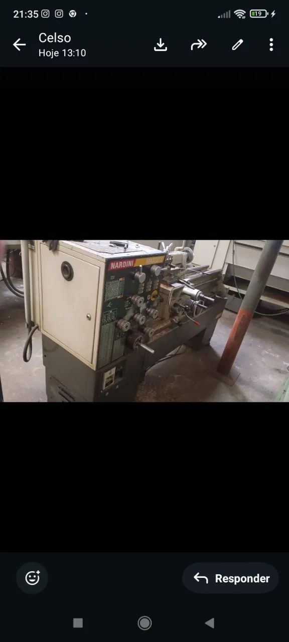 máquina operatriz