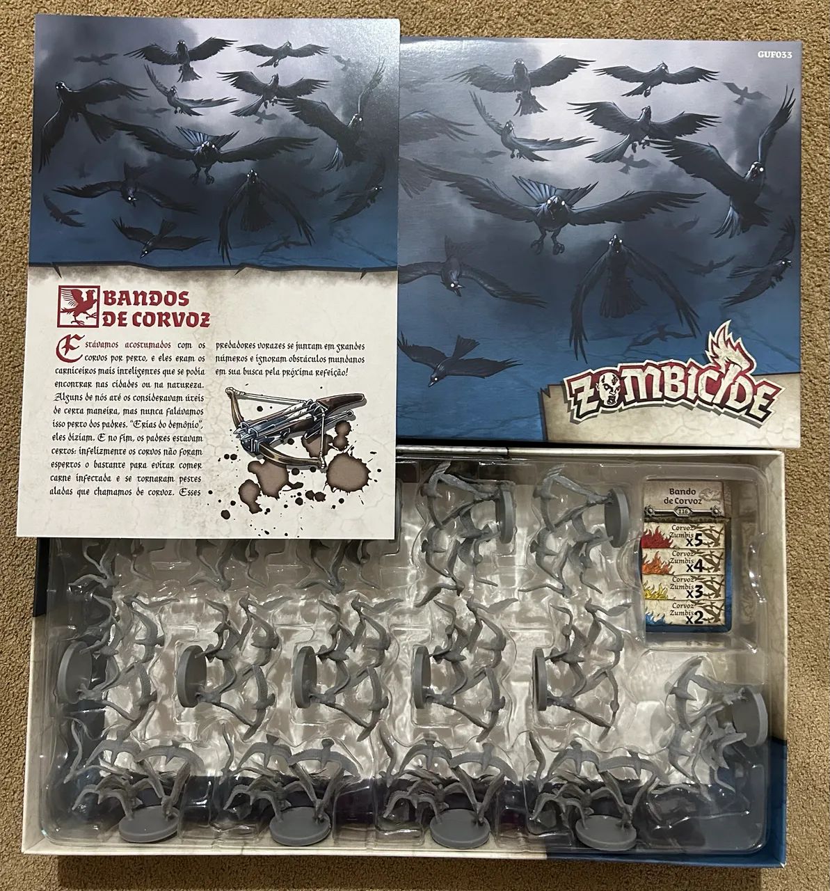 【生産終了レア】CMATMods Black Plague Distortion Murder of Crowz Zombicide Black Plague em português - Hobbies e