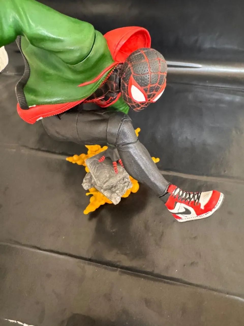 Boneco spiderman miles morales Homen aranha Action Figure - Foto 3
